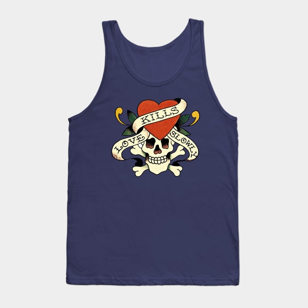 Ed Skull tattoo Tank Top by MarameoTattoo Store